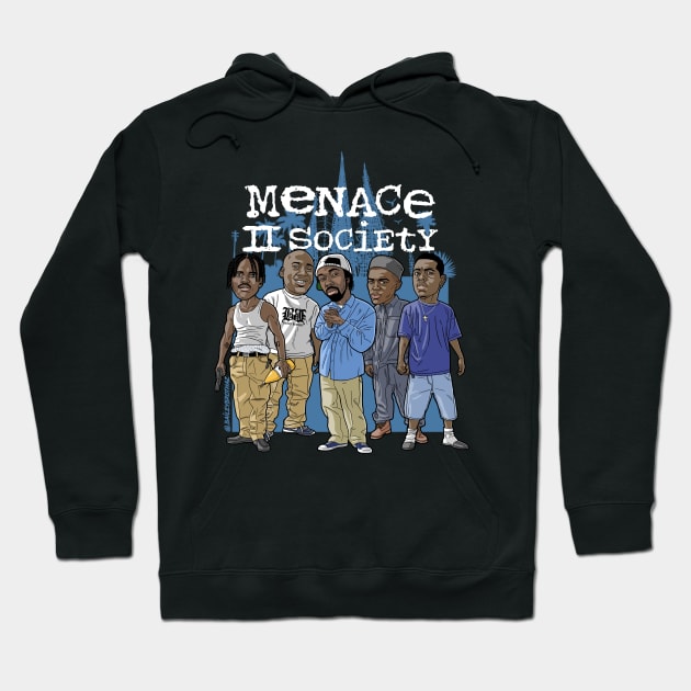 Menace 2 Society Hoodie by BaileyBrothaz